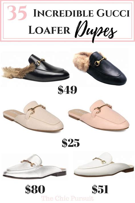 gucci loafer slipper dupes